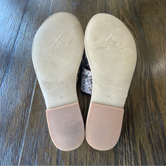 Free People Rio Vista Leather Slide Sandal - Picture 4 of 9